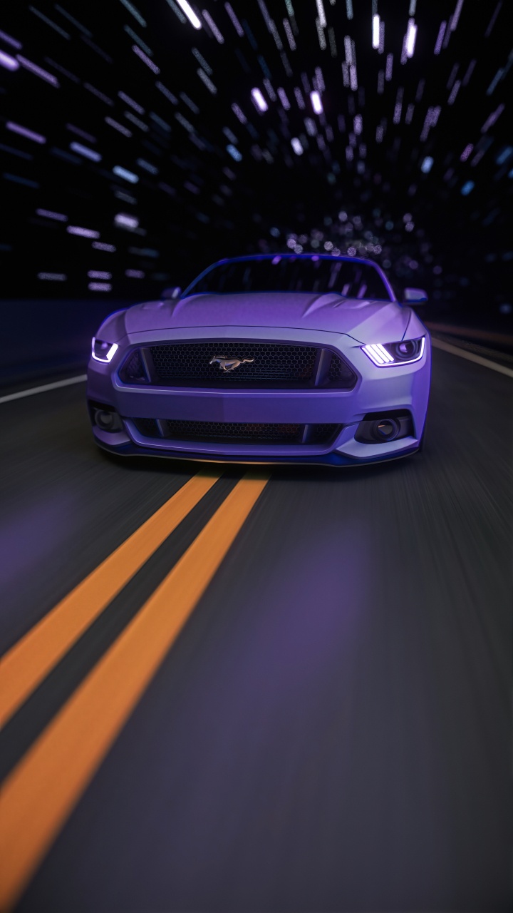 Ford Mustang 2022, Ford Motor Company, Chevrolet Camaro, Pneu, Roue. Wallpaper in 720x1280 Resolution
