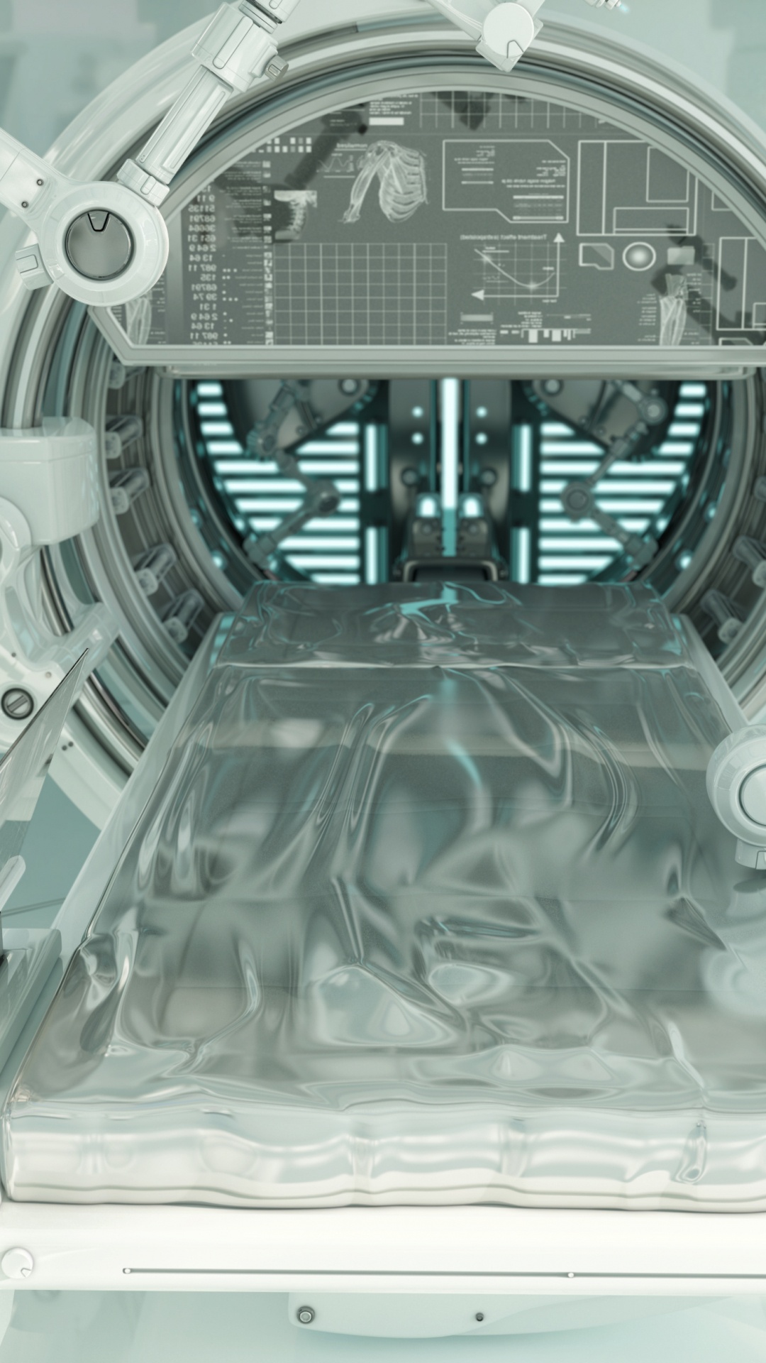 Papier Peint Fleuri Blanc et Bleu. Wallpaper in 1080x1920 Resolution