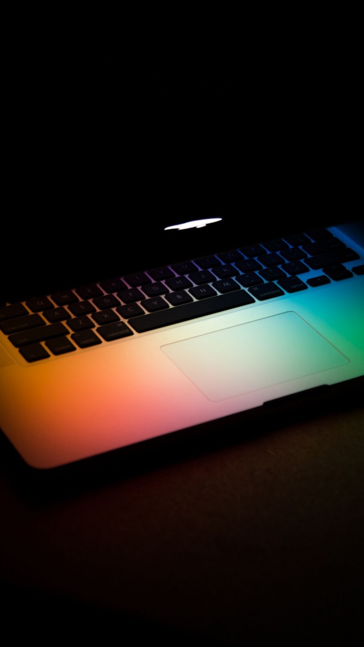 Black and Blue Laptop Computer. Wallpaper in 720x1280 Resolution