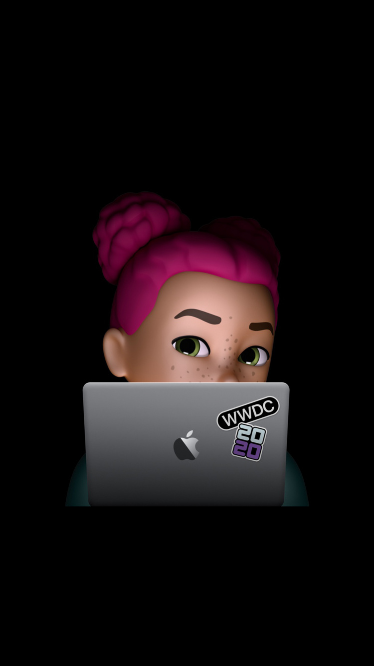 Amoled, IPhone, WWDC 2020, Apple, Face. Wallpaper in 750x1334 Resolution