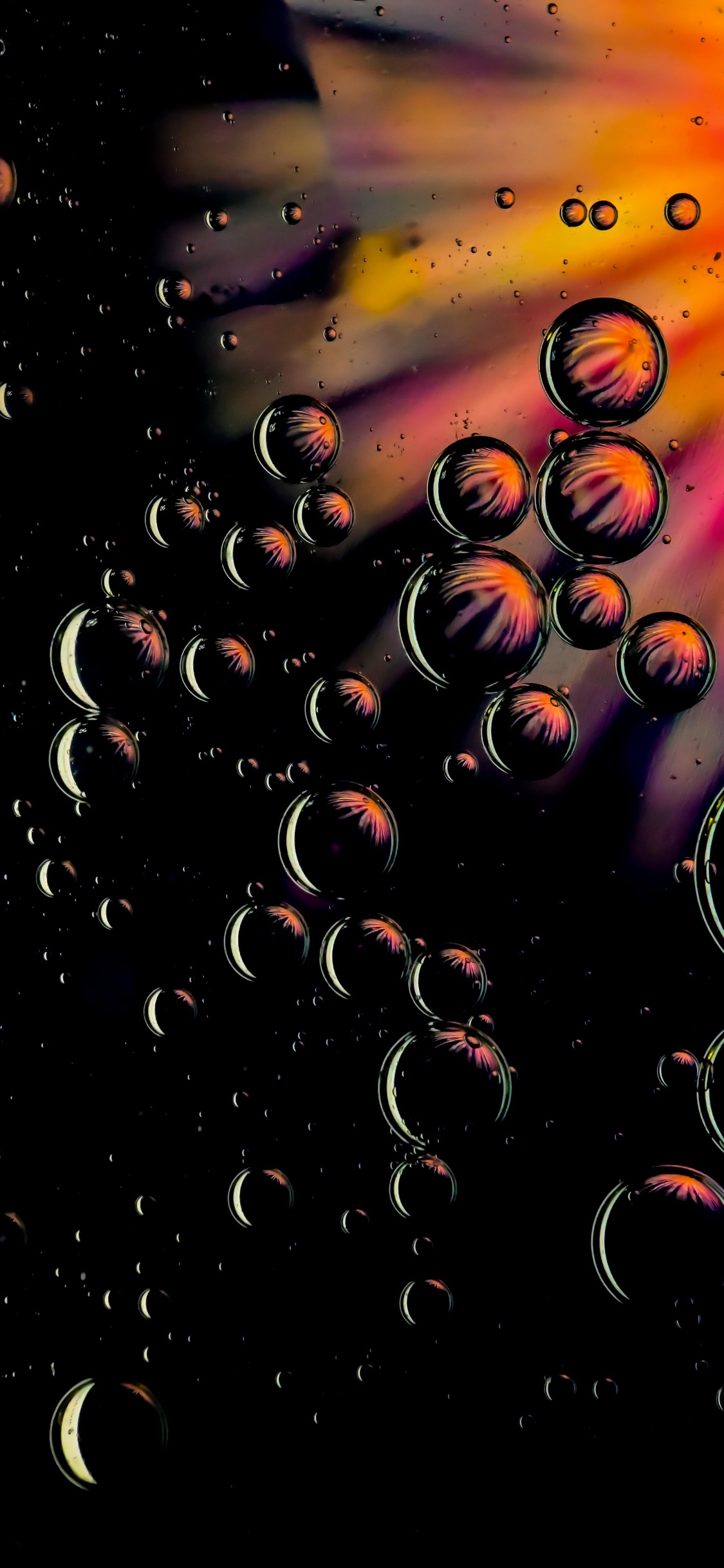 Wasser, Kunst, Muster, Kreis. Wallpaper in 1125x2436 Resolution