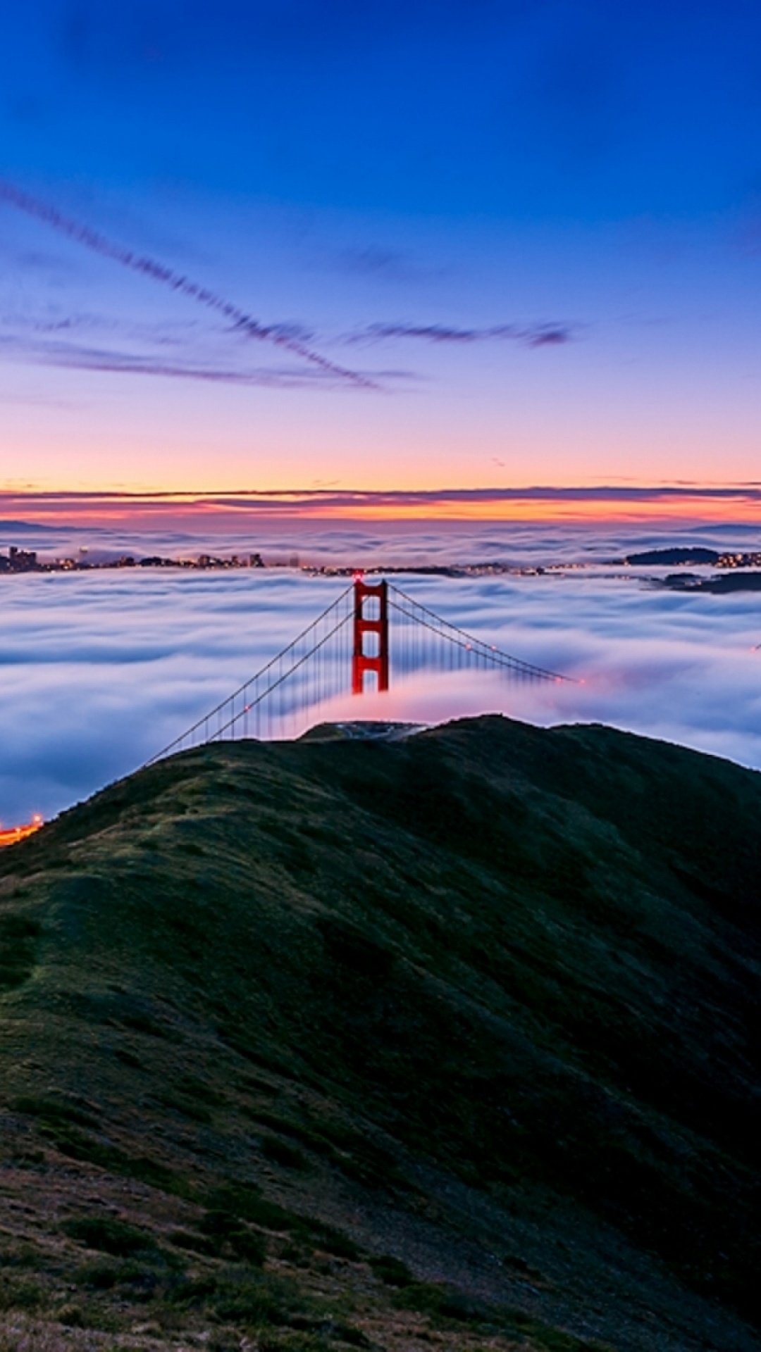 Puente Golden Gate San Francisco California. Wallpaper in 1080x1920 Resolution