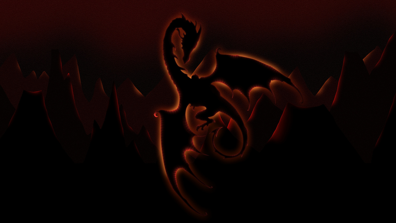 Rote Rose Mit Schwarzem Hintergrund. Wallpaper in 1366x768 Resolution