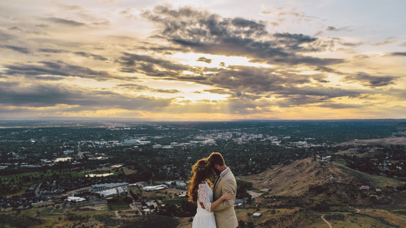 地平线, 旅游业, 旅行, 度假, Apple 壁纸 1366x768 允许