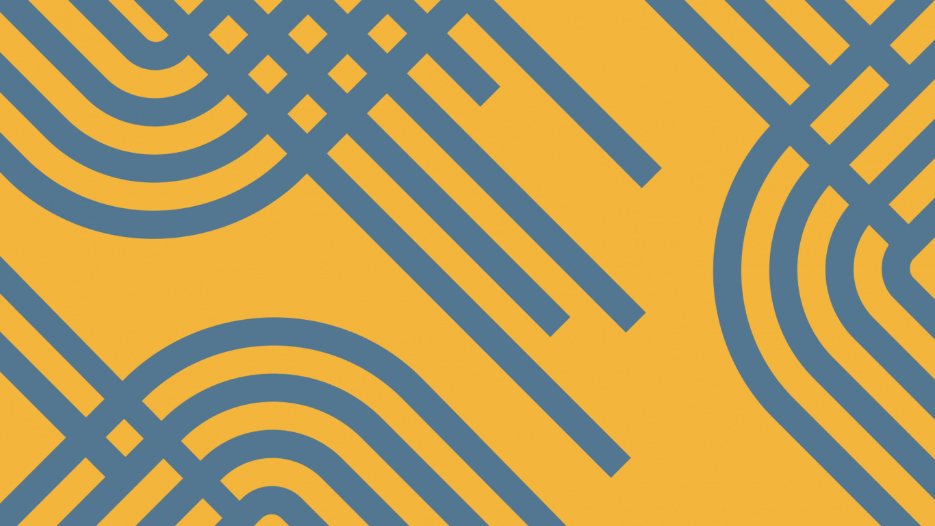 Pattern, Yellow, Colorfulness, Orange, Line. Wallpaper in 1366x768 Resolution