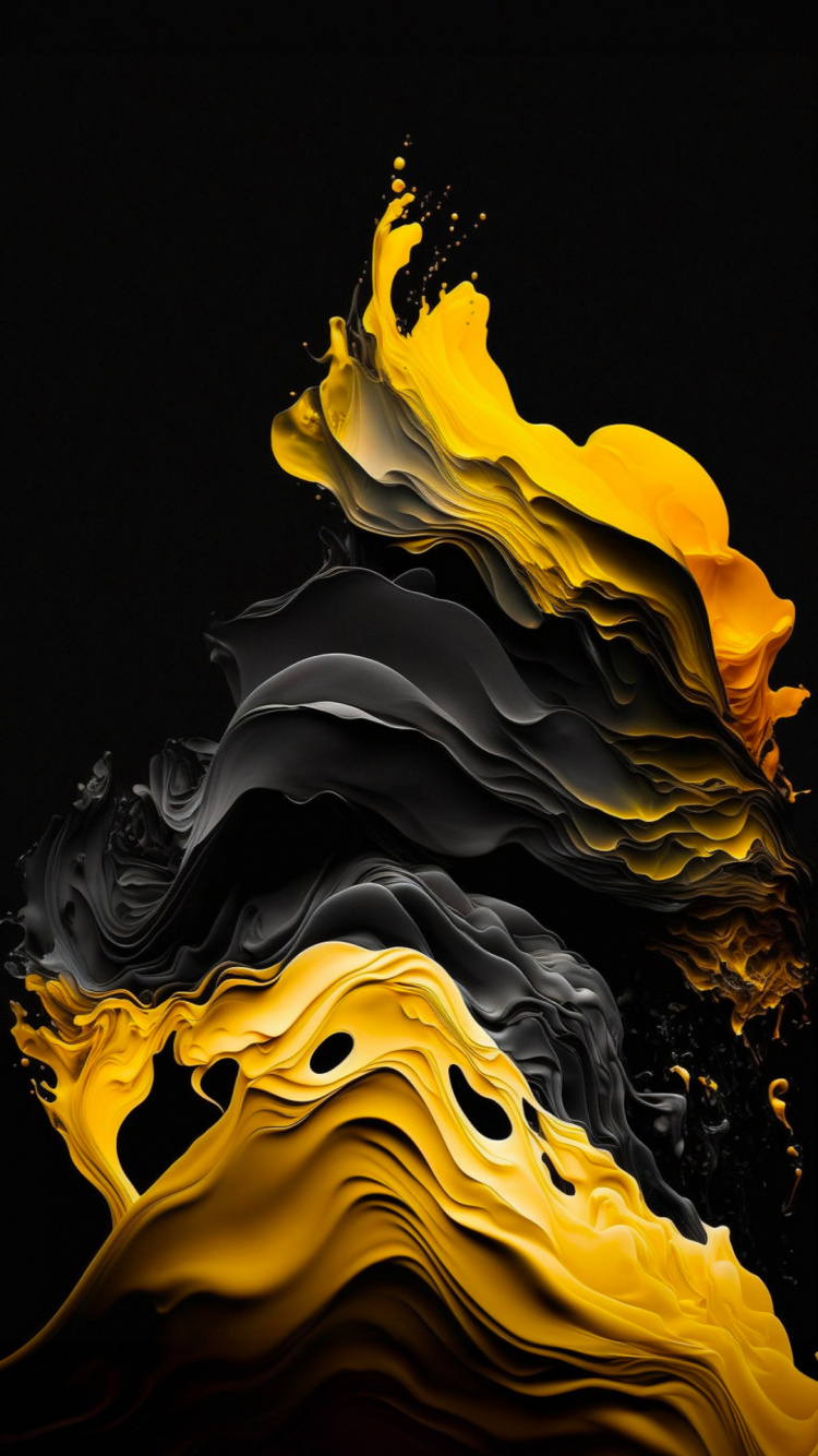 Amoled, Papier, Orange, Grafik-design, Hitze. Wallpaper in 750x1334 Resolution