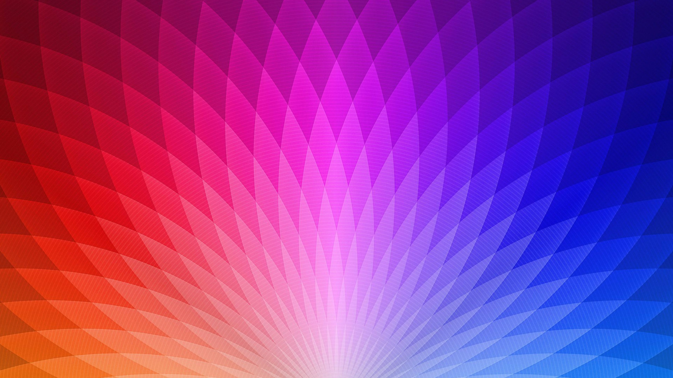 Illustration de Lumière Bleue et Rose. Wallpaper in 1366x768 Resolution