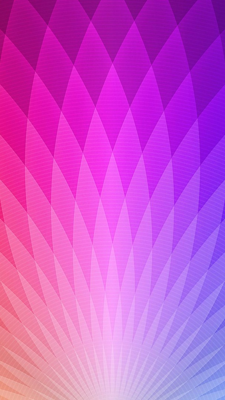 Blaue Und Rosa Lichtillustration. Wallpaper in 720x1280 Resolution