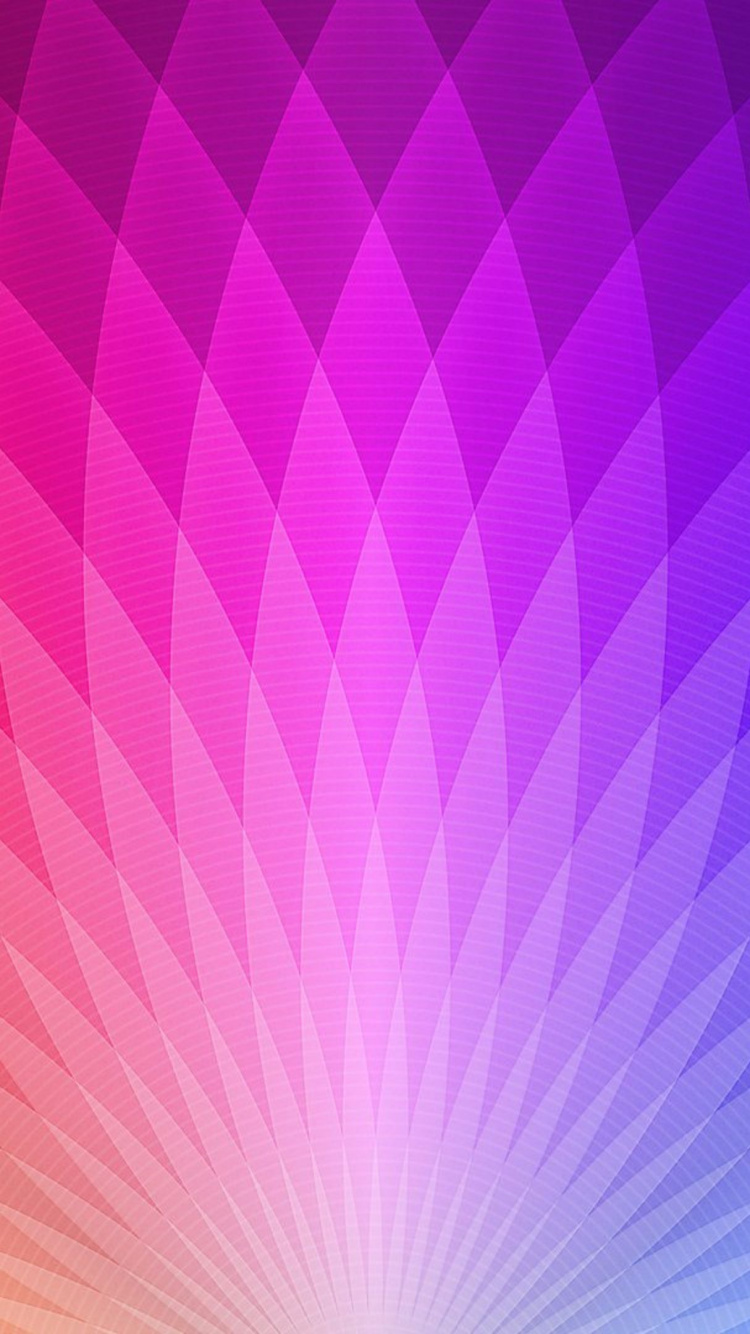 Ilustración de Luz Azul y Rosa. Wallpaper in 750x1334 Resolution