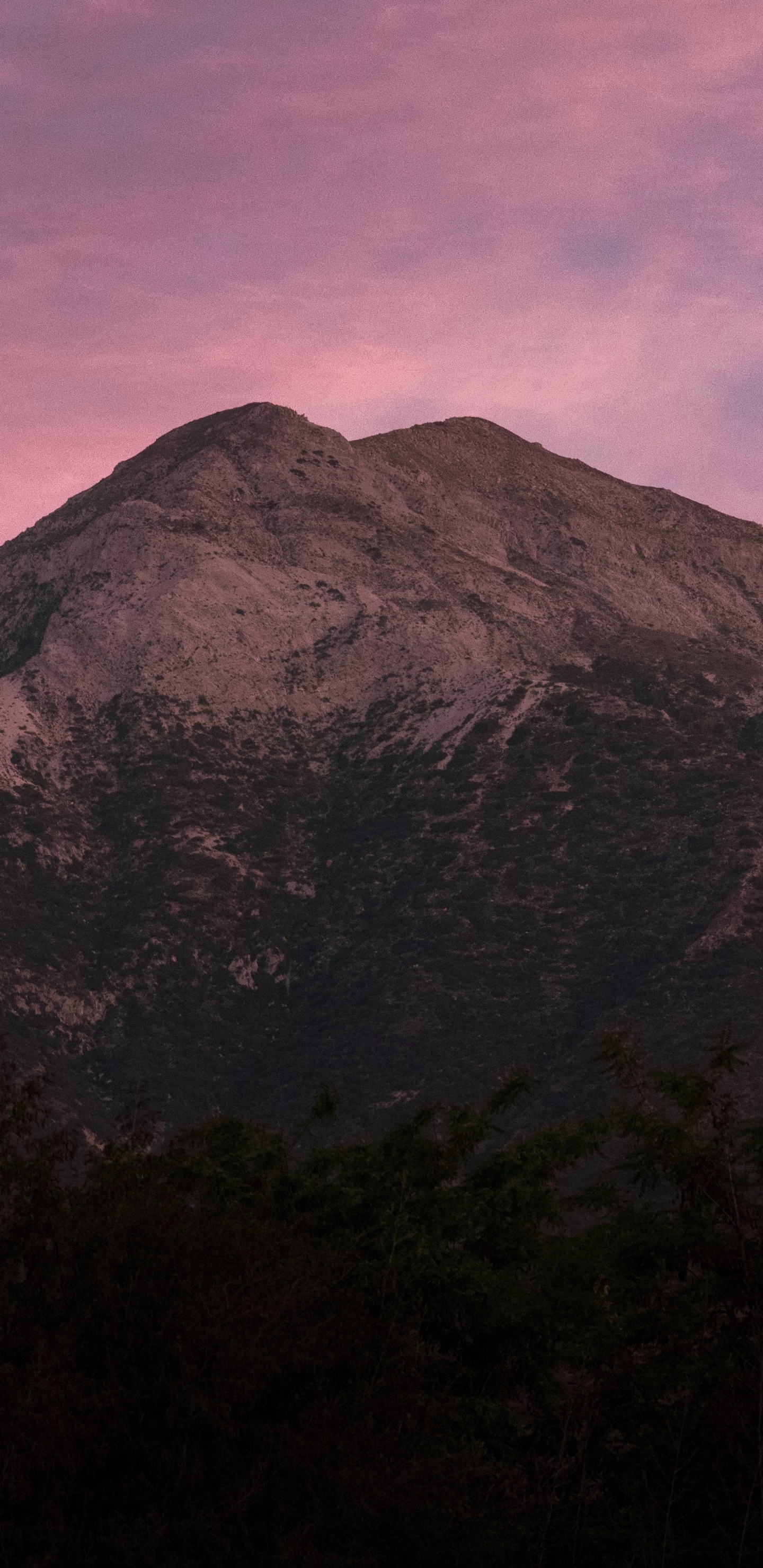 Dusk, Wilderness, Morning, Mountainous Landforms, Mountain. Wallpaper in 1440x2960 Resolution