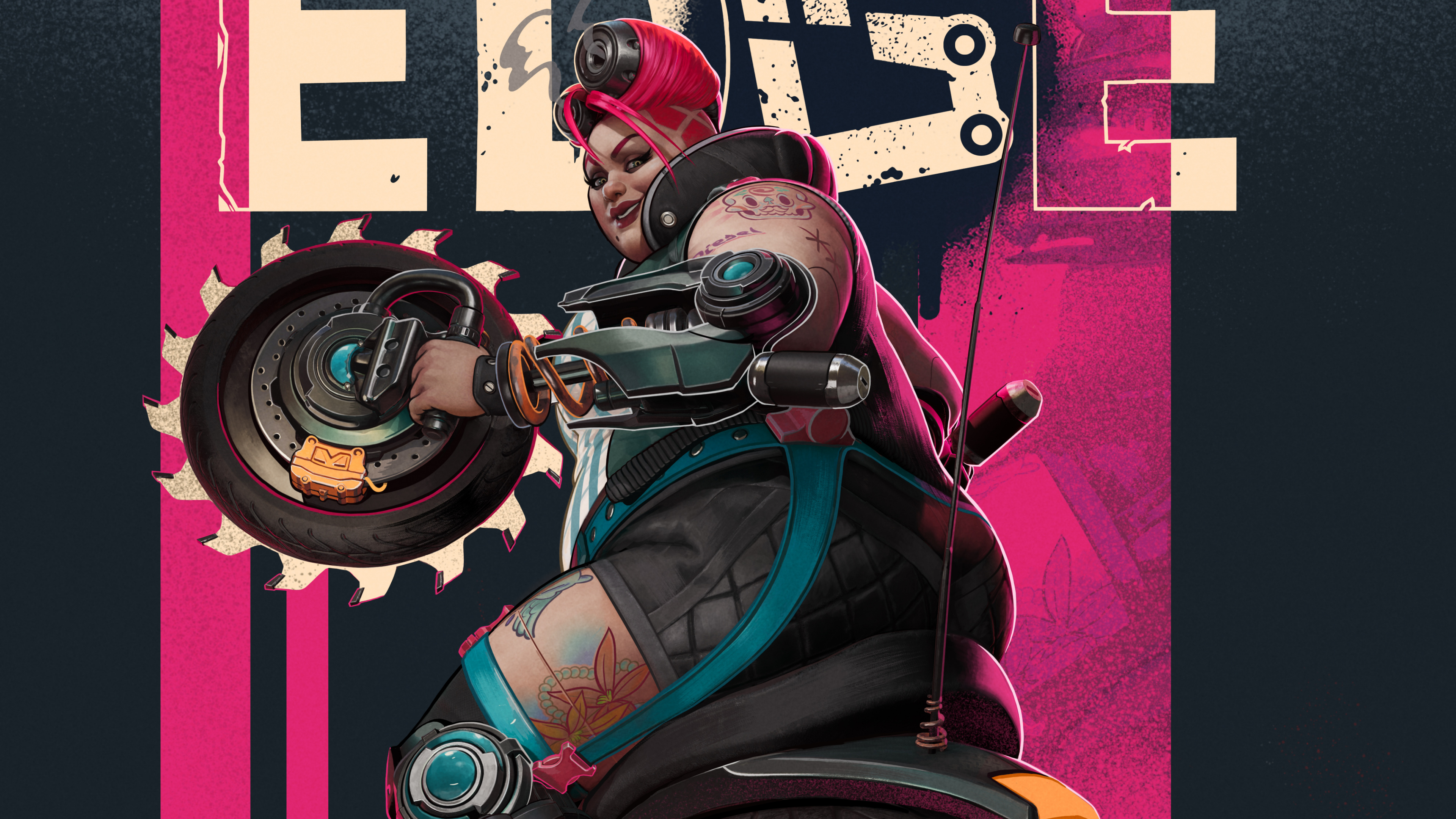 Bord De Saignement, Superhero, Illustration, Pink, Fiction. Wallpaper in 3840x2160 Resolution