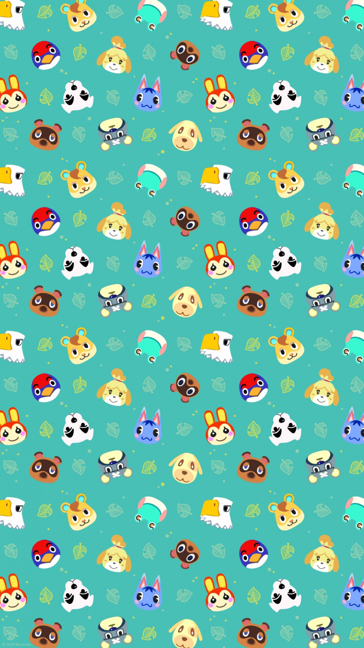 Animal Crossing, 黄色的, 色彩, 橙色, 水上 壁纸 750x1334 允许