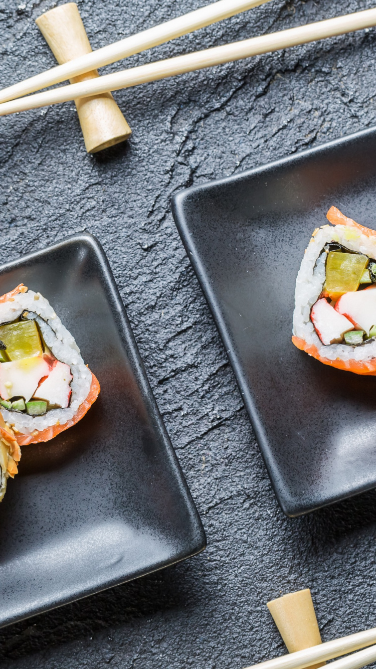 日本美食, 寿司, 烹饪, 意大利菜, 食品 壁纸 750x1334 允许