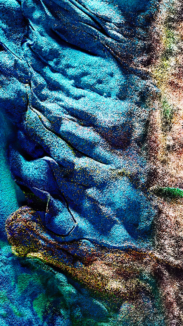 Wool, Visual Arts, Marine Biology, Azure, Textile. Wallpaper in 750x1334 Resolution