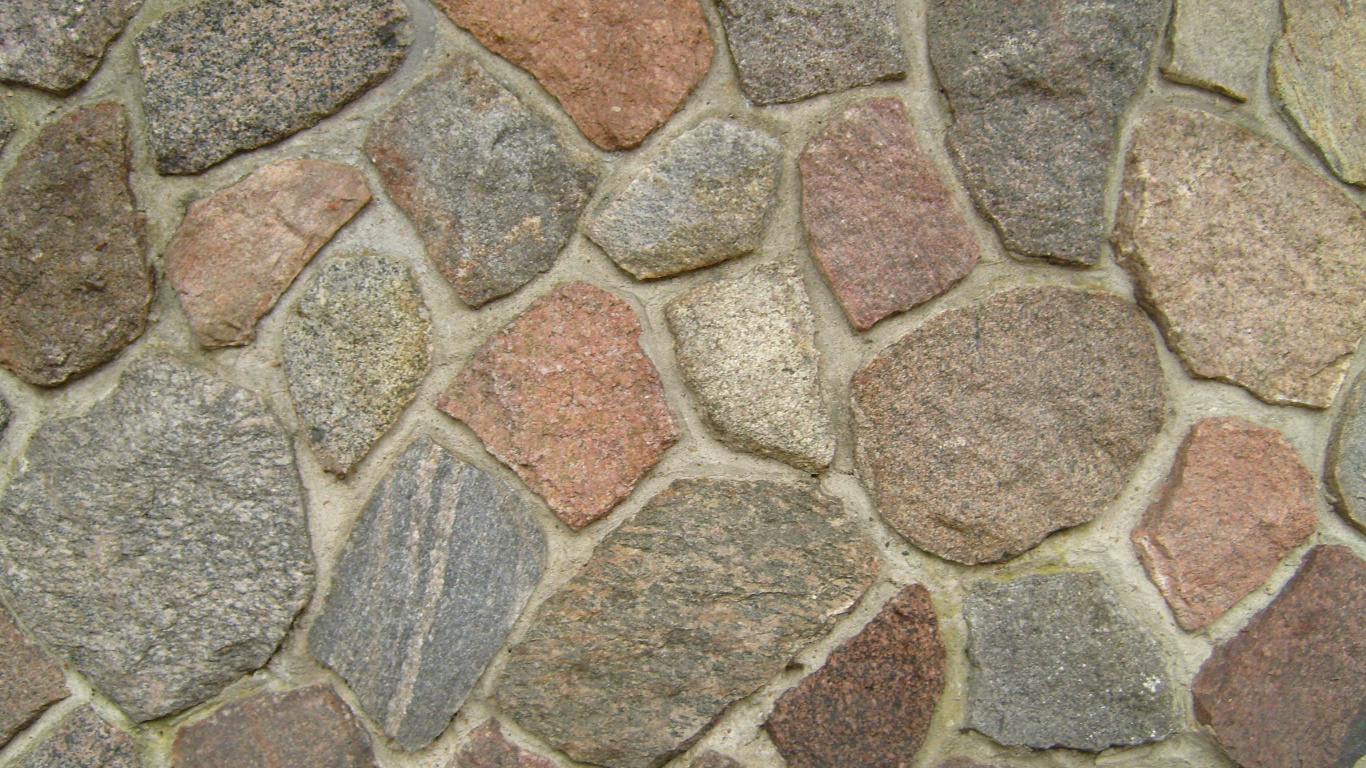 石壁, 路面, 纹理, 鹅卵石, 卵石 壁纸 1366x768 允许