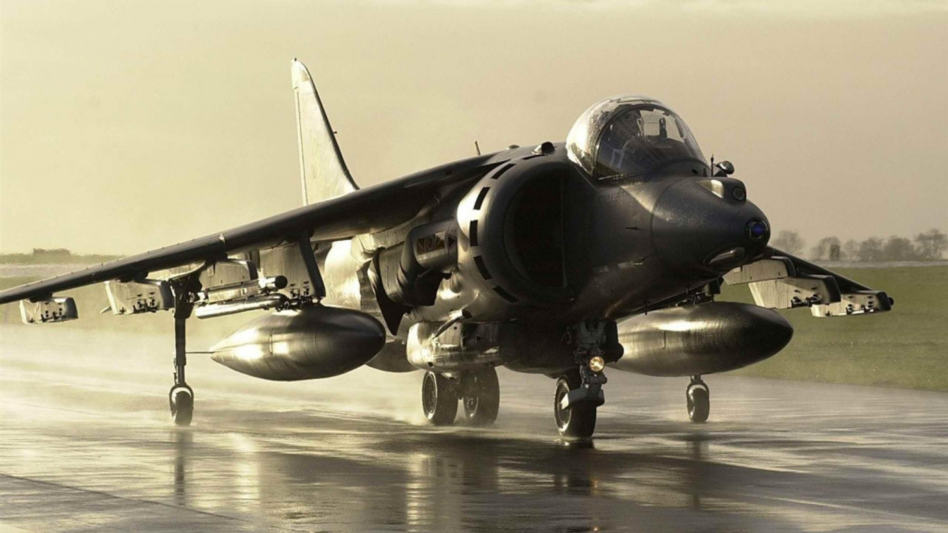 鹞跳喷, 霍克*西德利鹞, 英国航空航天海鹞, 麦克道格拉斯AV-8B Harrier II, 喷气式飞机 壁纸 1366x768 允许