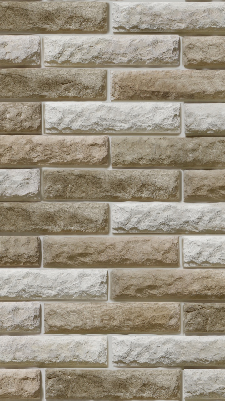 Braune Und Weiße Mauer. Wallpaper in 720x1280 Resolution