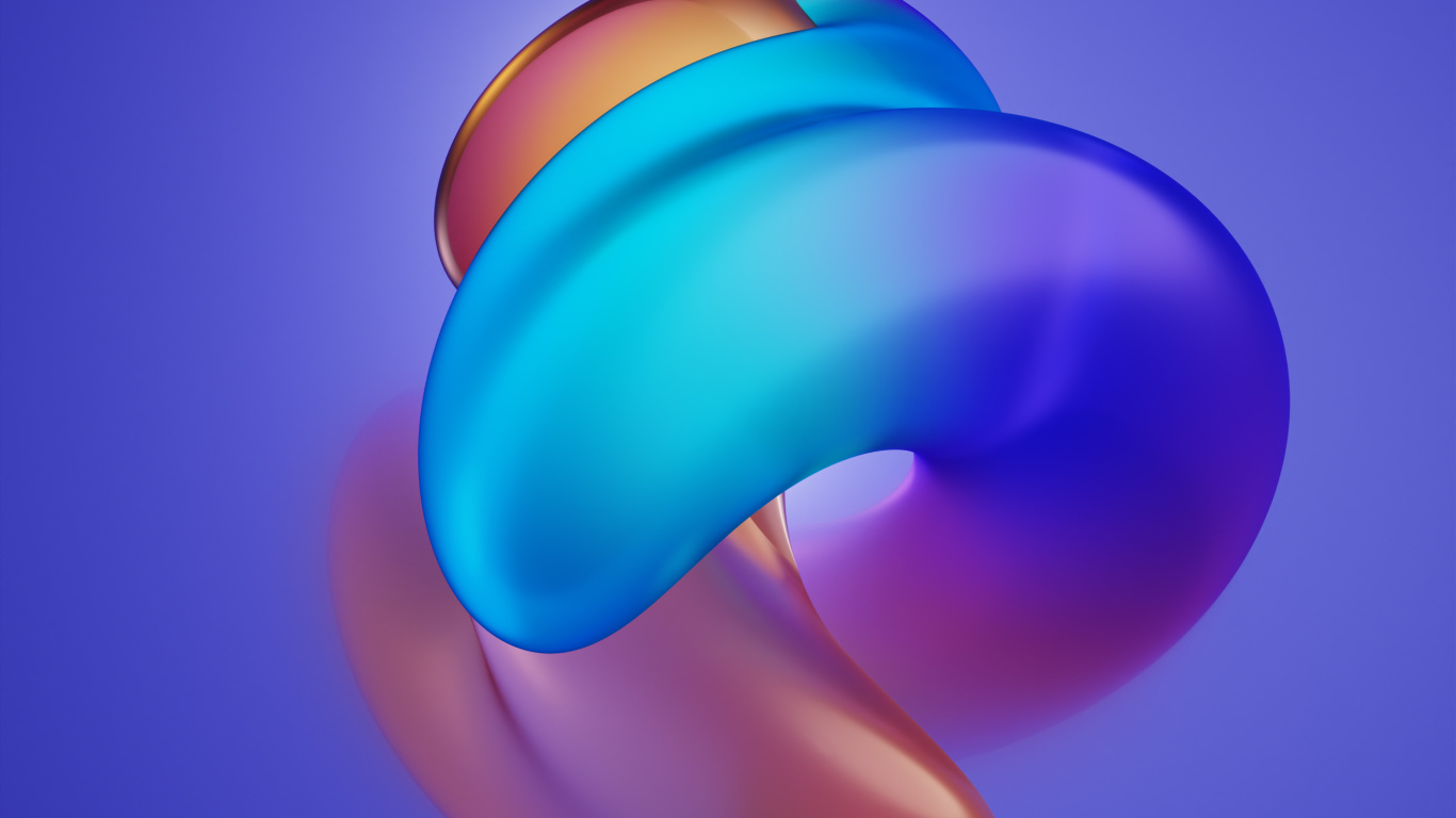 Circle, Harmonyos, Huawei, Harmonyos 4, Tablet. Wallpaper in 1366x768 Resolution