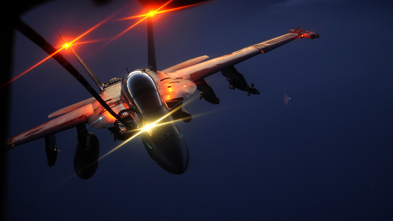 Weißes Und Rotes Düsenflugzeug in Der Luft Tagsüber. Wallpaper in 1366x768 Resolution