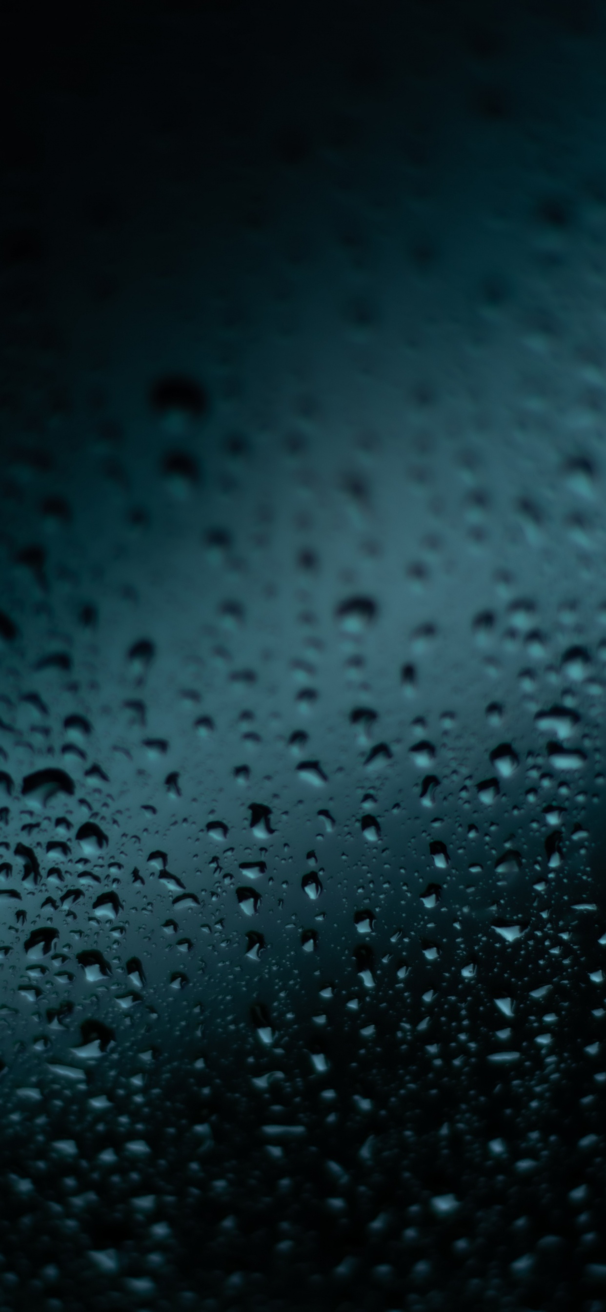 Gouttes D'eau Sur Verre Clair. Wallpaper in 1242x2688 Resolution