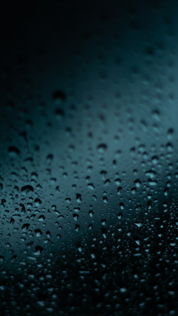 Gotas de Agua Sobre Vidrio Transparente. Wallpaper in 720x1280 Resolution