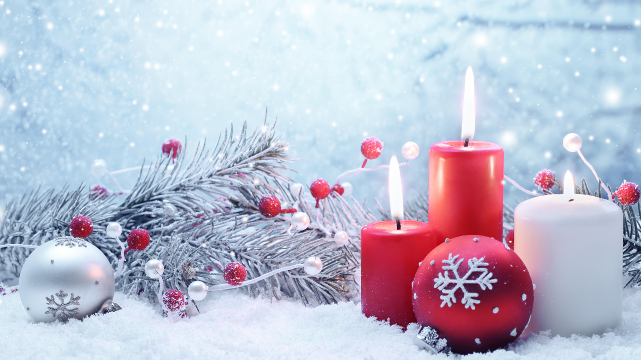 Le Jour De Noël, Ornement de Noël, Hiver, Neige, Congélation. Wallpaper in 1280x720 Resolution