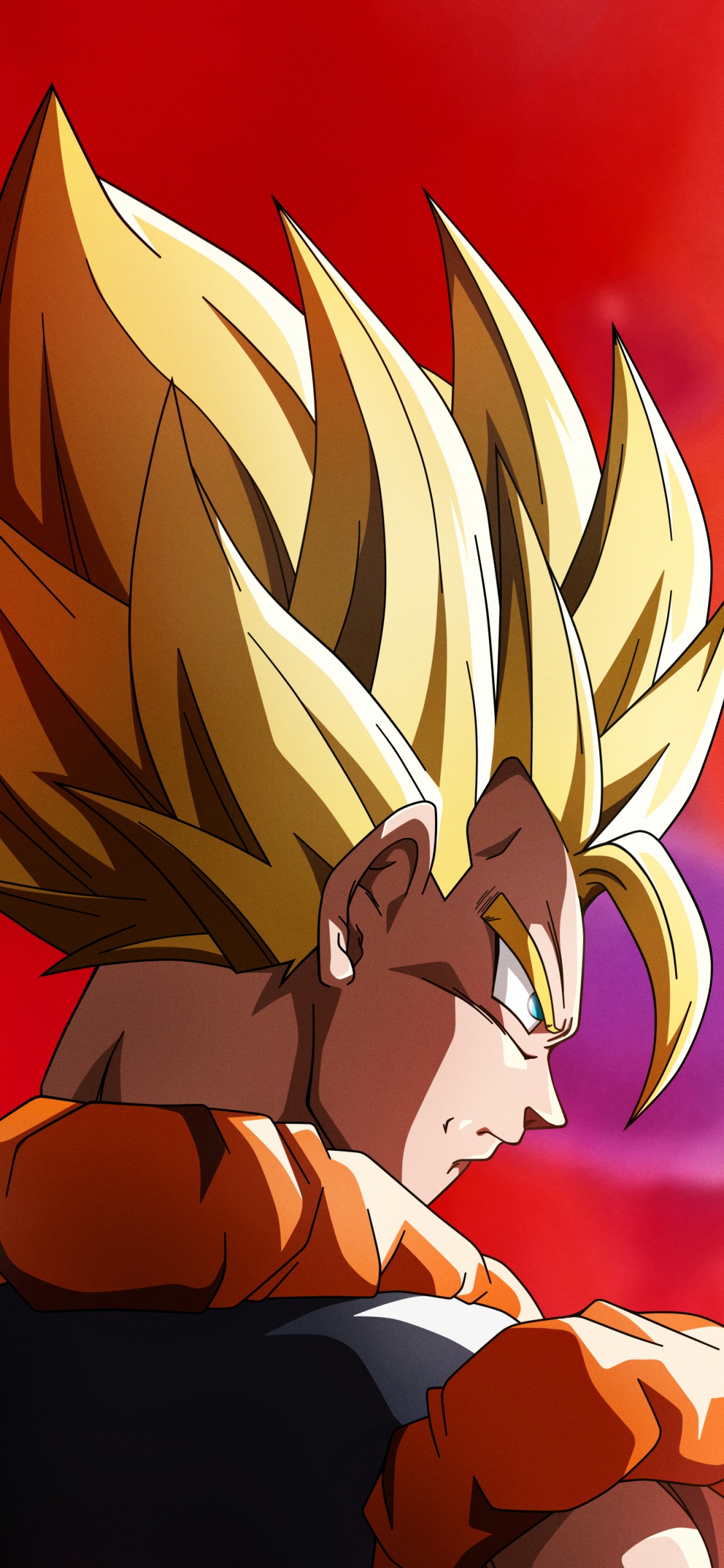 Ilustración de Personaje de Dragon Ball z. Wallpaper in 1125x2436 Resolution