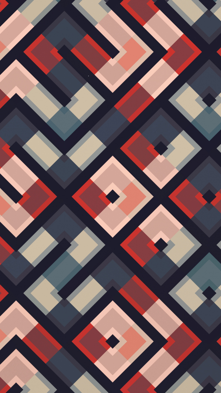 Red White and Black Checkered Textile. Wallpaper in 750x1334 Resolution