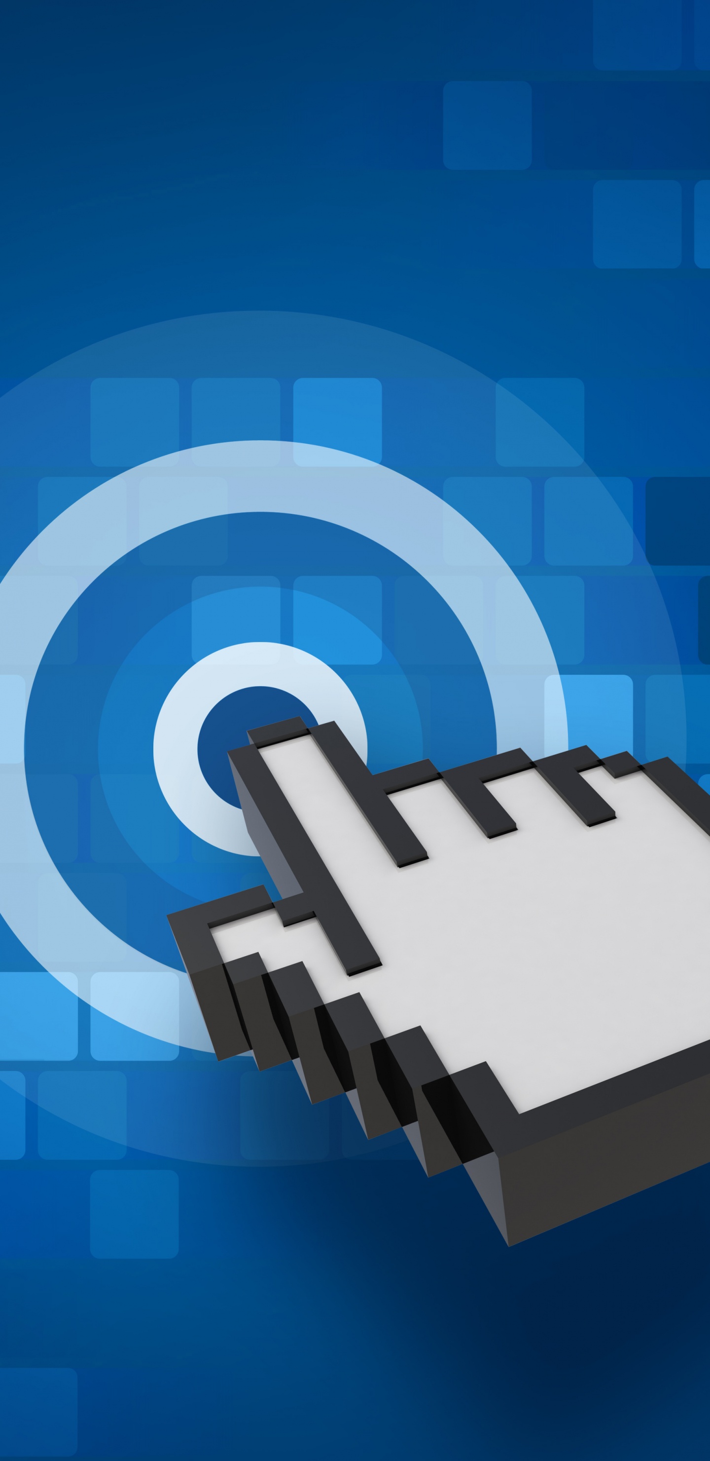 Ilustración de Caja Blanca y Negra. Wallpaper in 1440x2960 Resolution