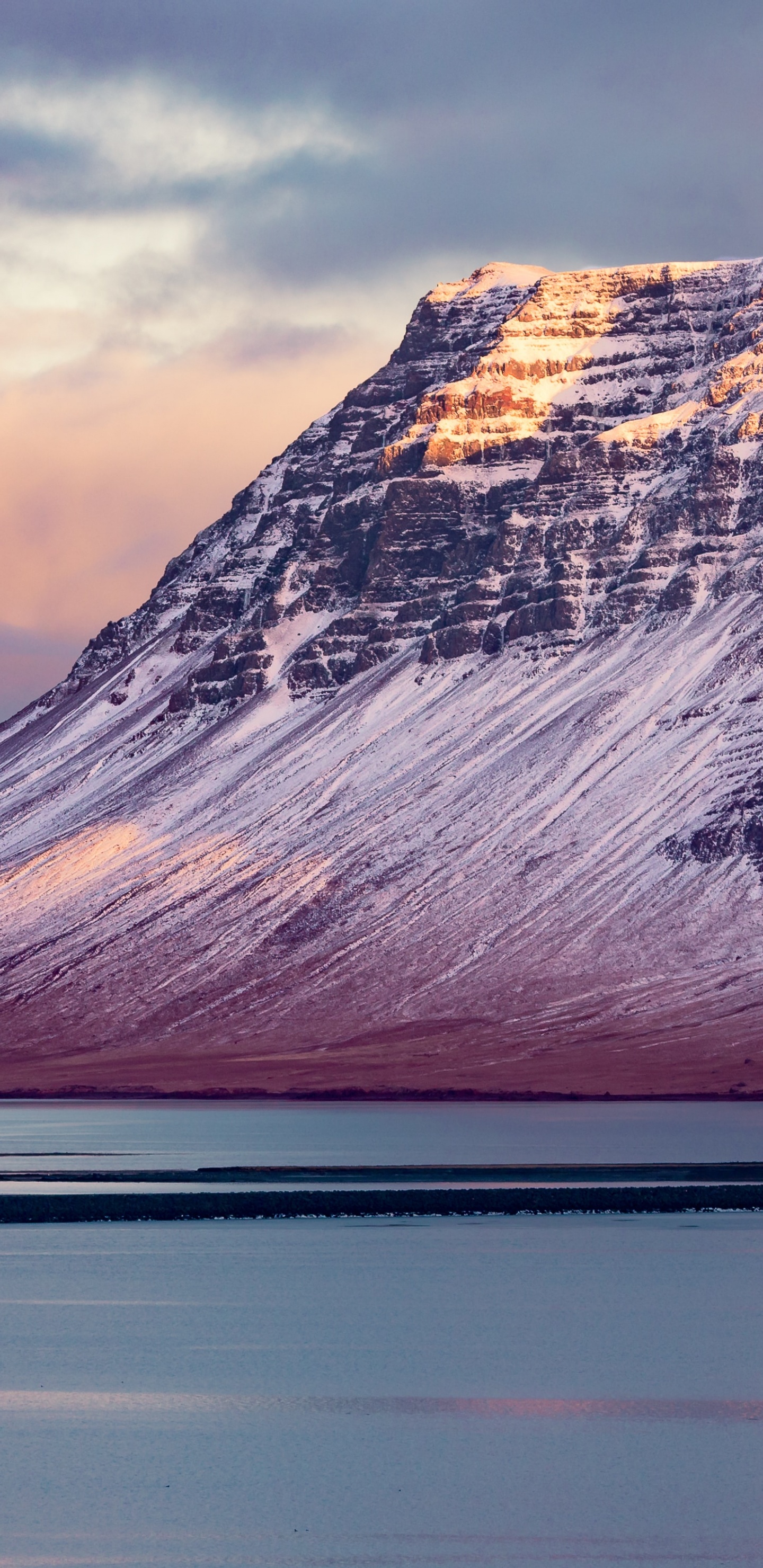 Fjord, Les Reliefs Montagneux, Paysage Naturel, Highland, de L'arctique. Wallpaper in 1440x2960 Resolution
