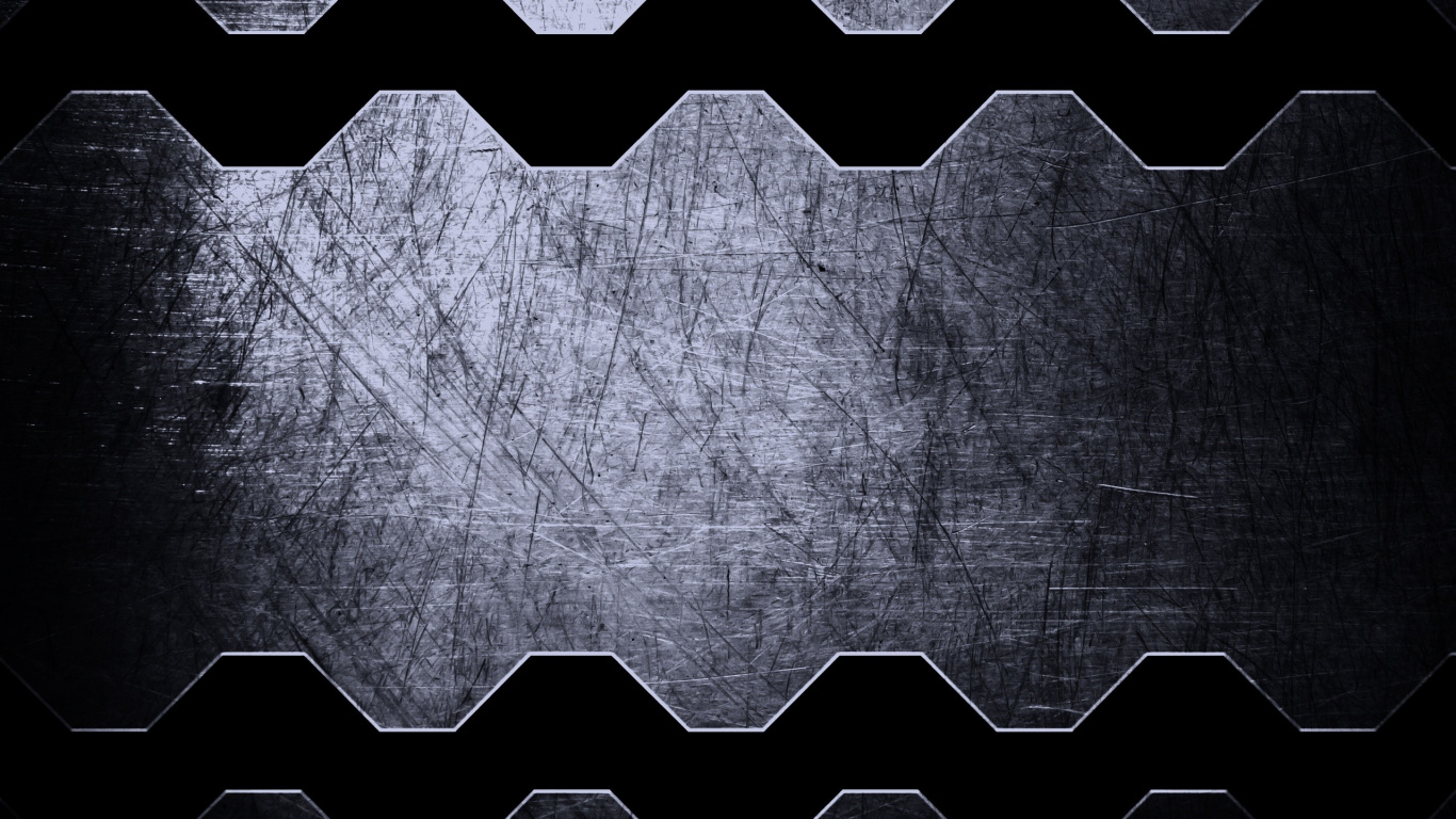 Schwarz-weiß Kariertes Textil. Wallpaper in 1366x768 Resolution