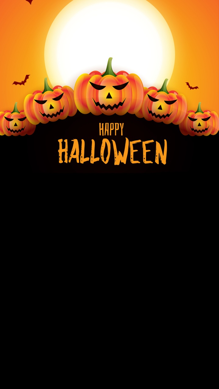 Halloween, Holiday, Party, Pumpkin, Cucurbita. Wallpaper in 720x1280 Resolution
