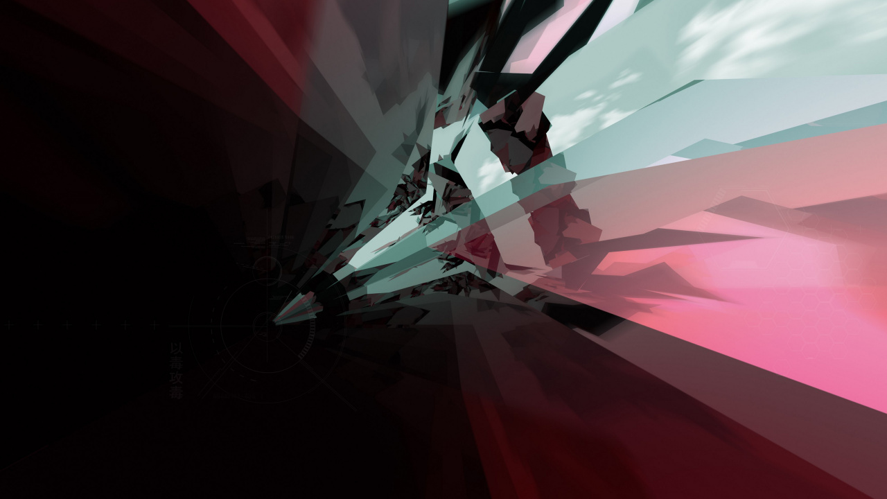 Pink and White Textile on Black Background. Wallpaper in 1280x720 Resolution