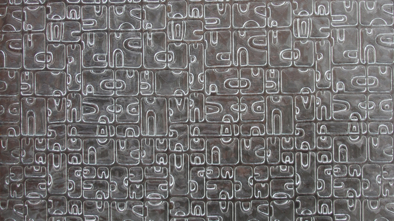 Braune Und Weiße Abstrakte Malerei. Wallpaper in 1366x768 Resolution