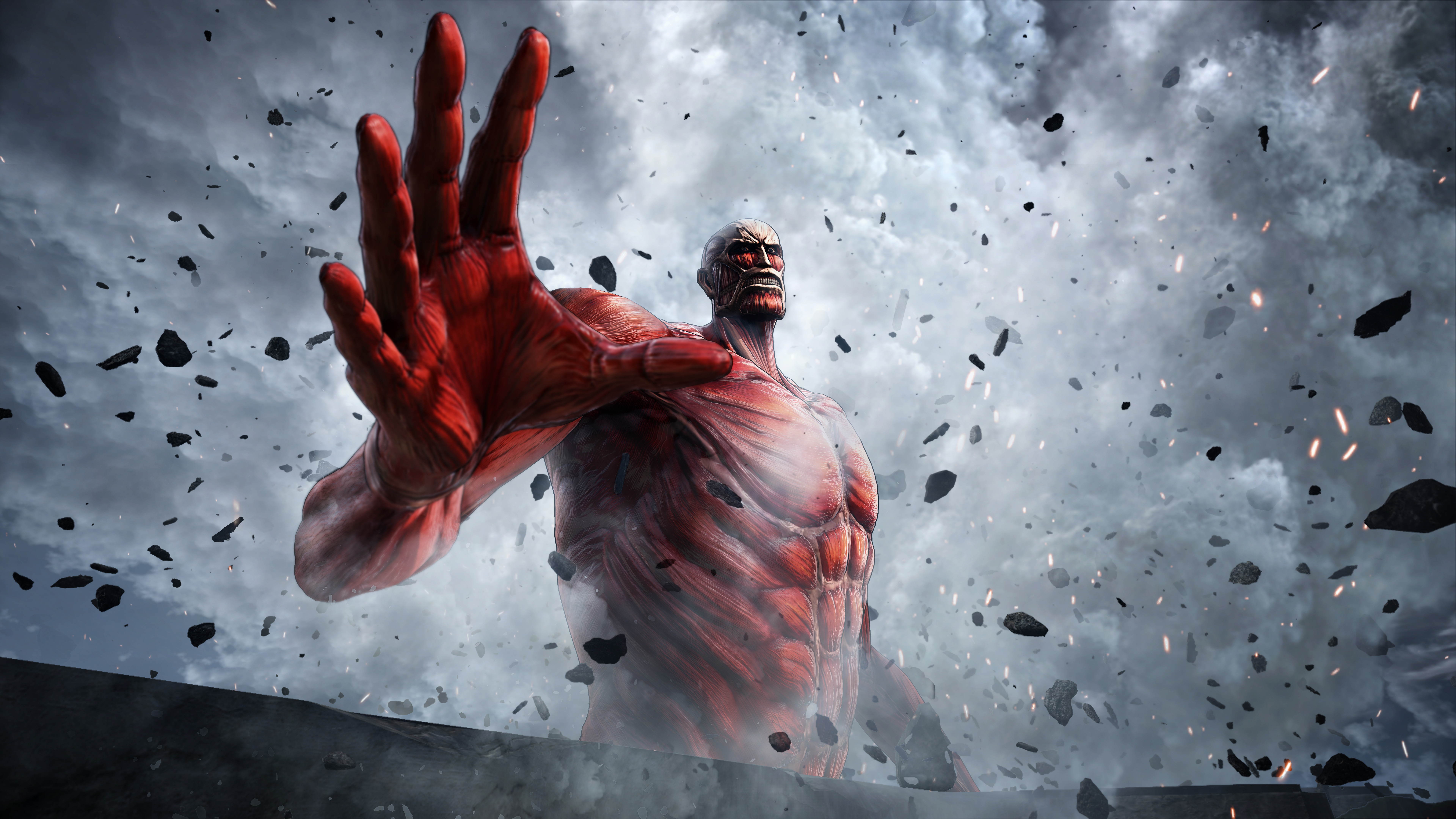 Levi, Eren Yeager, Ataque en Titán, Mikasa Ackerman, Annie Leonhart. Wallpaper in 7680x4320 Resolution