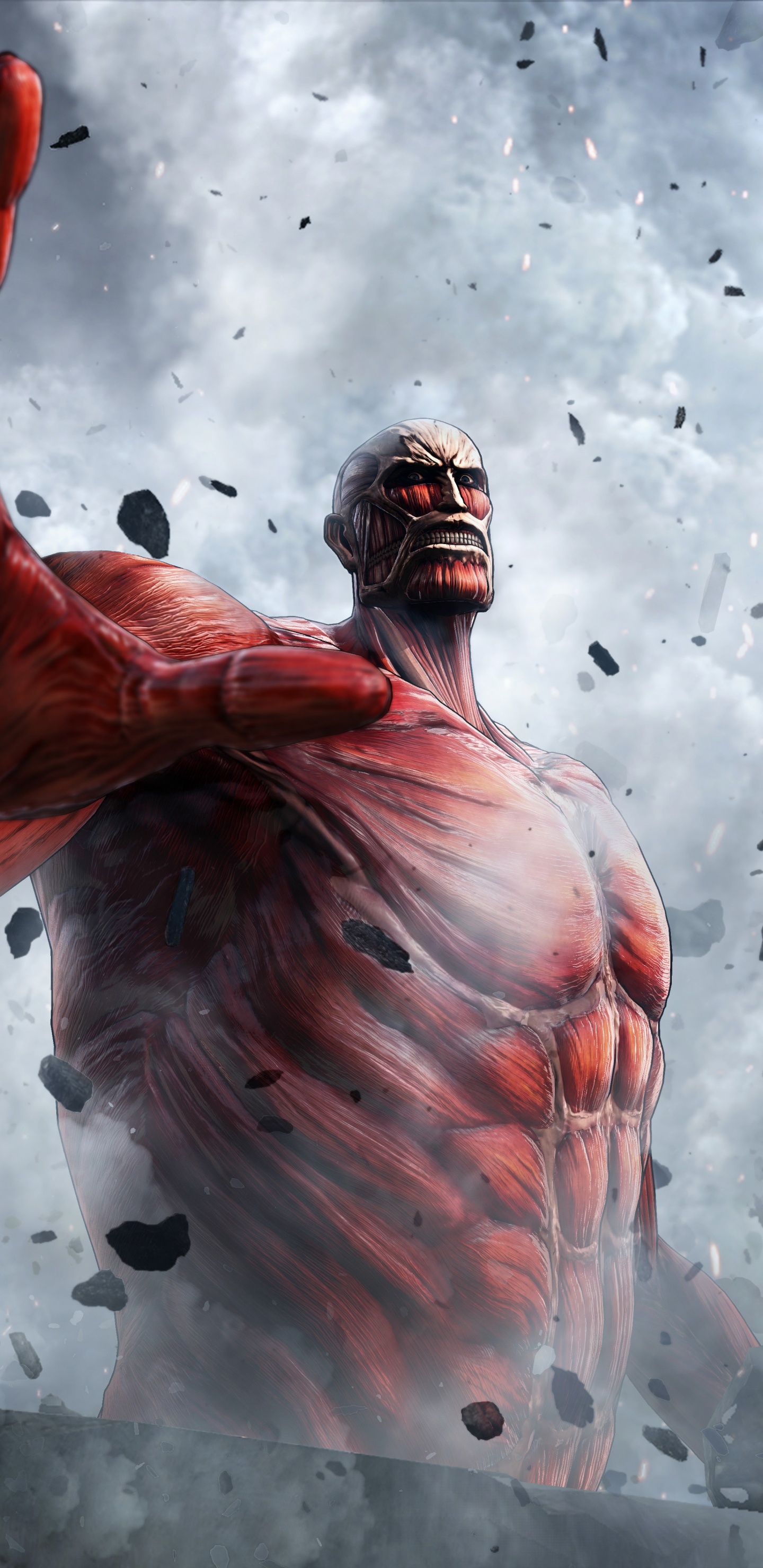 Lévi, Eren Yeager, Attaque Sur Titan, Mikasa Ackerman, Annie Leonhart. Wallpaper in 1440x2960 Resolution