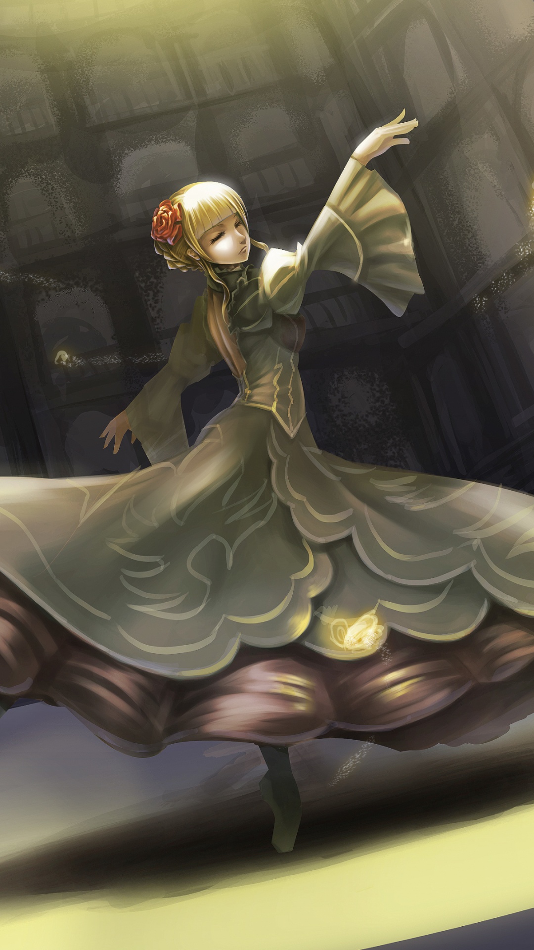 Homme en Costume Vert Assis Sur Une Chaise Bleue et Blanche. Wallpaper in 1080x1920 Resolution