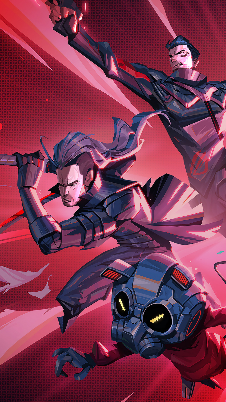 Cartoon, Asus, Asus Rog, Asus Rog Phone 5s, Asus Rog Phone 5s Pro. Wallpaper in 750x1334 Resolution