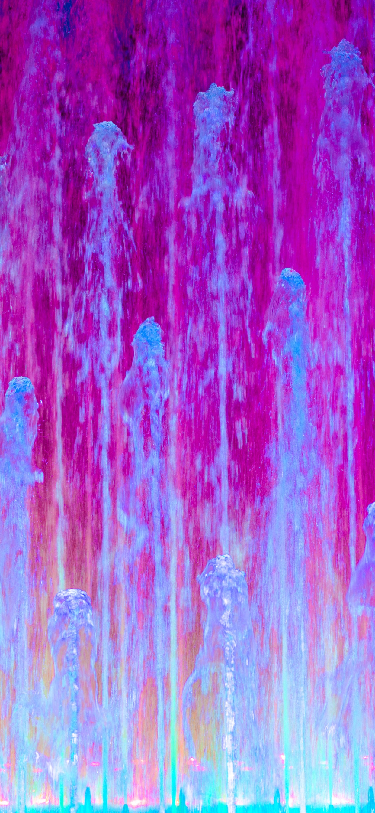 Blaue Und Weiße Abstrakte Malerei. Wallpaper in 1242x2688 Resolution