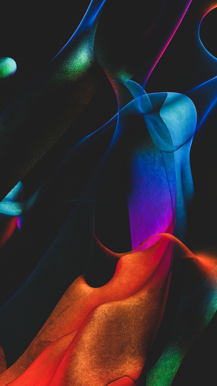 Licht, Fraktale Kunst, Kunst, Gr, Blütenblatt. Wallpaper in 720x1280 Resolution