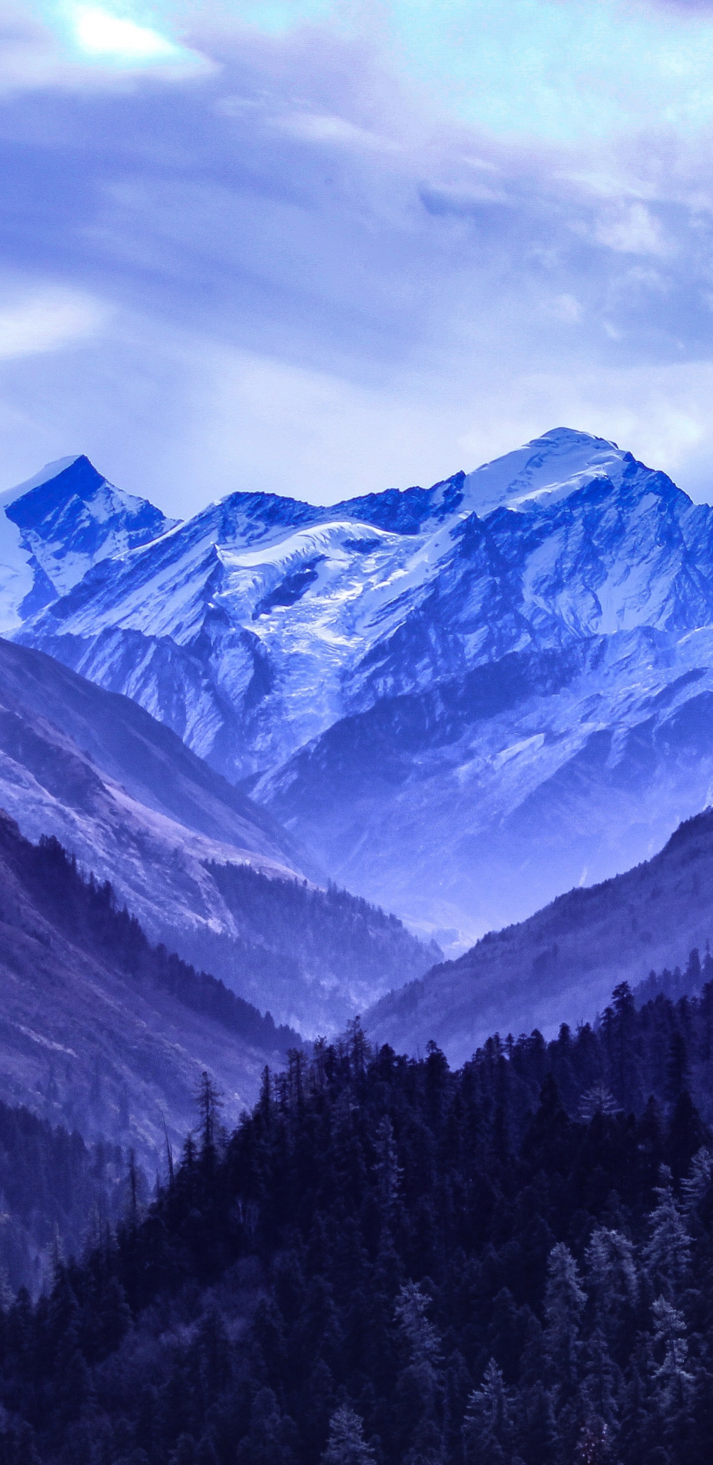 Gamme de Montagne, Les Reliefs Montagneux, Highland, Nature, Paysage Naturel. Wallpaper in 1440x2960 Resolution