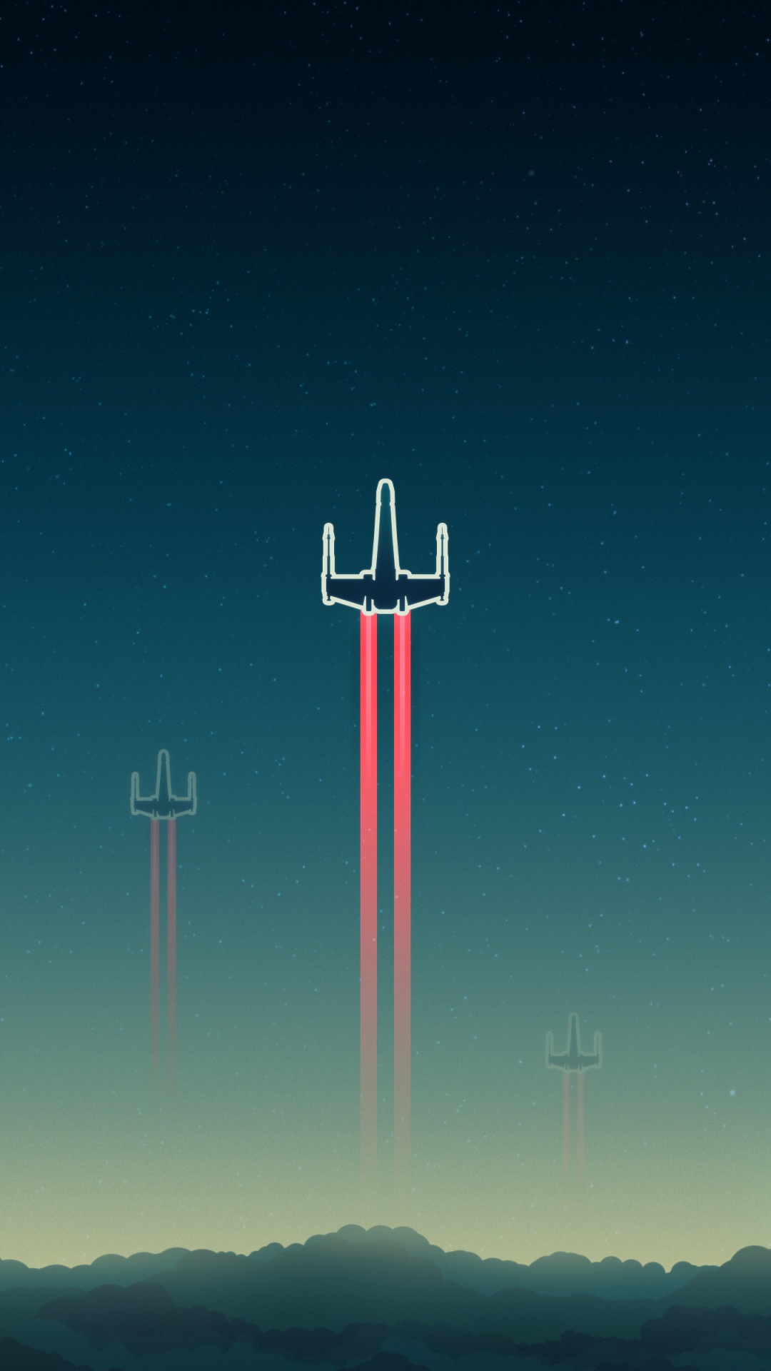 Cruz Roja y Blanca Durante la Noche. Wallpaper in 1080x1920 Resolution