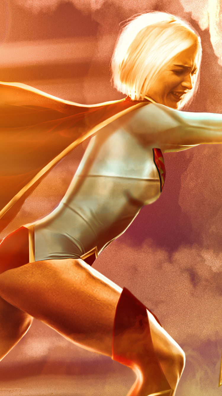 Femme en Débardeur Blanc et Short Bleu Illustration. Wallpaper in 750x1334 Resolution