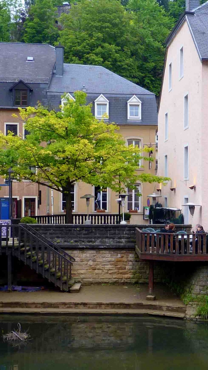 Quai en Bois Brun Sur la Rivière Pendant la Journée. Wallpaper in 720x1280 Resolution