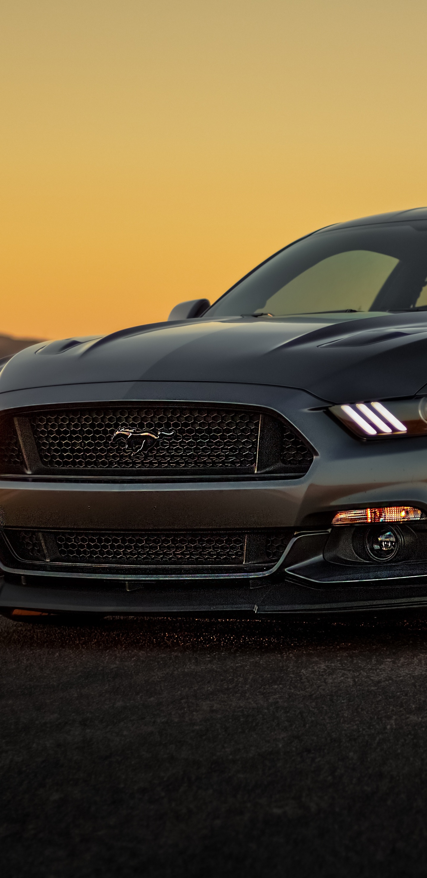 Audi a 4 Coupé Noir. Wallpaper in 1440x2960 Resolution