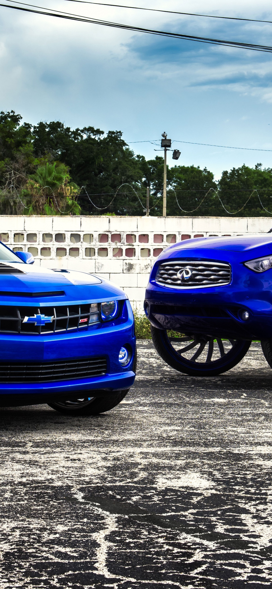 福特, 轮胎, 雪佛兰camaro, Ferrari, Rim 壁纸 1125x2436 允许