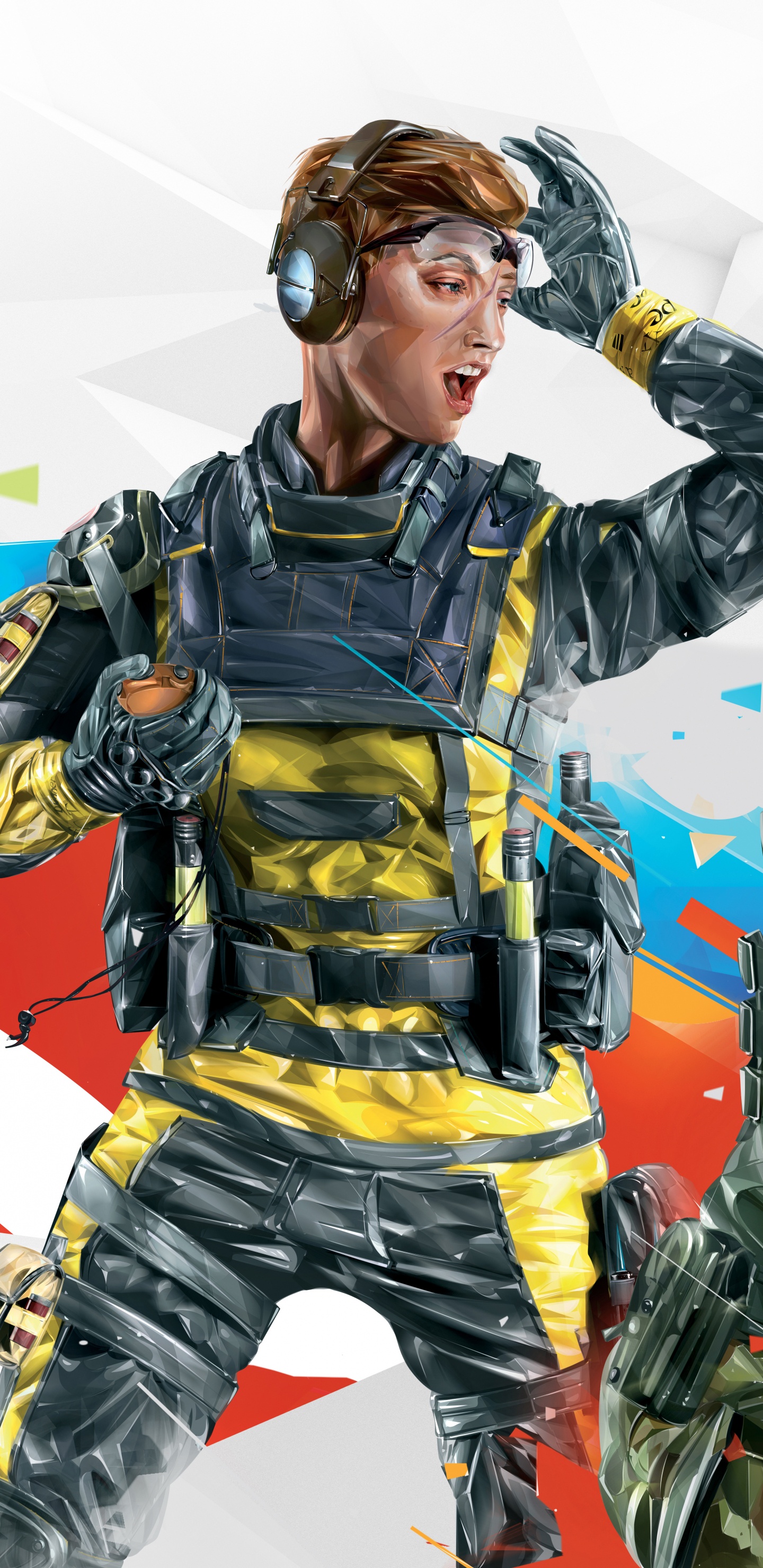 Les Jeux Vidéo, Arc-en-ciel Six Siege Sur Invitation 2019, Arme, Ubisoft, ESport. Wallpaper in 1440x2960 Resolution