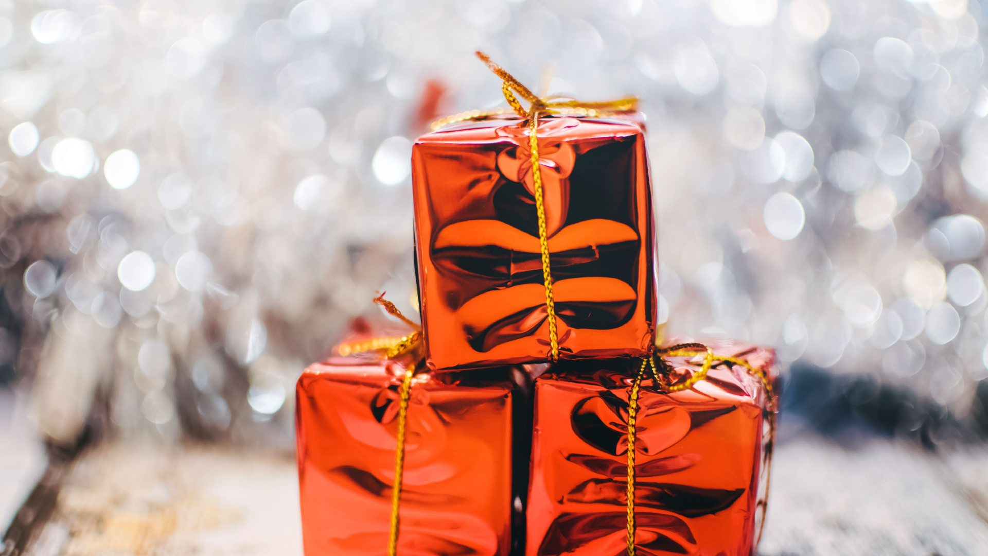 Gift, Gift Wrapping, Christmas Gift, Orange, Present. Wallpaper in 1920x1080 Resolution