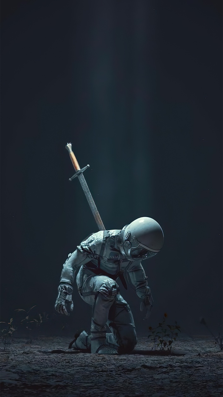 Darkness, Toy, Event, Carmine, Kneeling. Wallpaper in 720x1280 Resolution