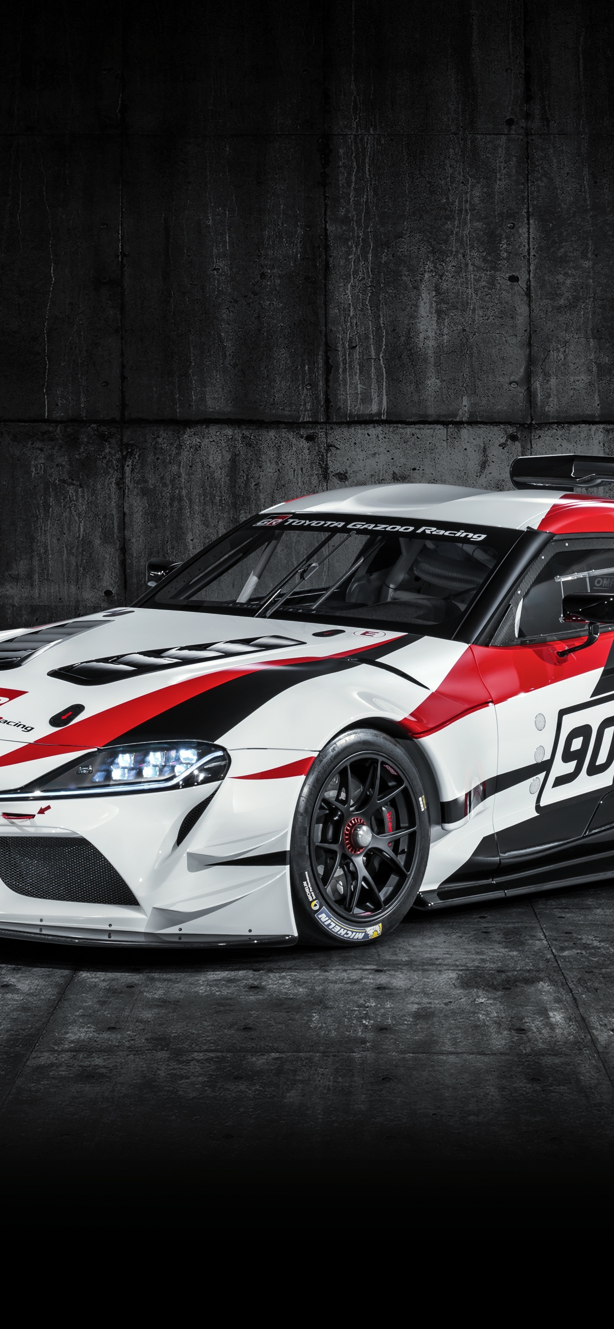 Toyota, Toyota Supra Gazoo Carreras, Toyota GR Supra Racing Concept, Toyota Supra, Toyota gr Supra. Wallpaper in 1242x2688 Resolution
